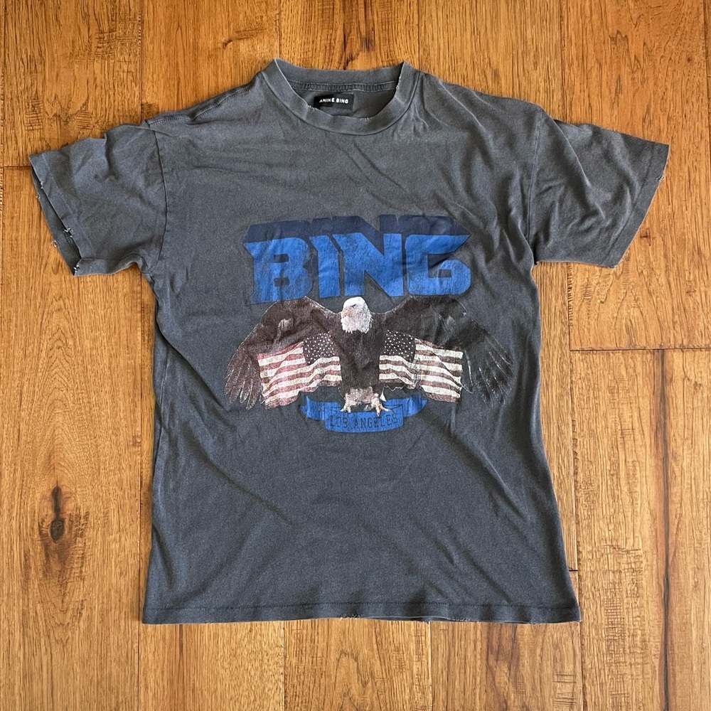 Anine Bing Vintage Bing Tee Firm on price